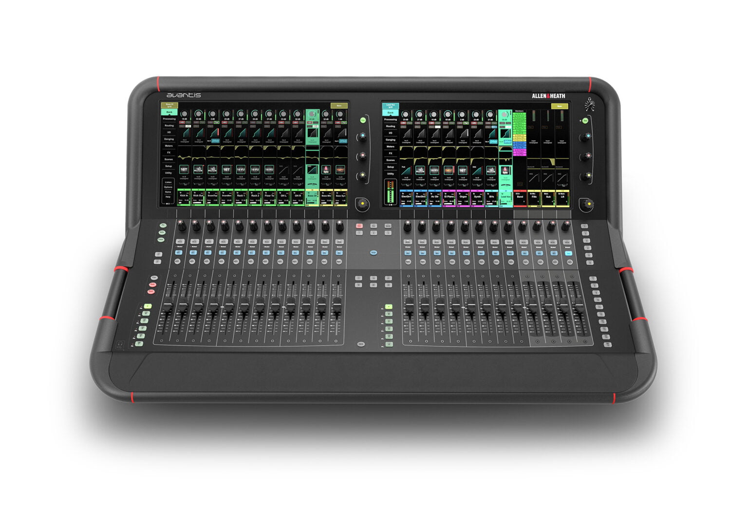 Allen & Heath Avantis 64 channel digital mixing desk Nub Sound Professional Audio Visual