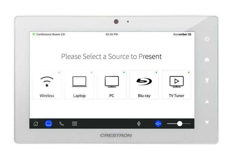 Crestron TSW 760 W S 7 in. Touch Screen White for sale online