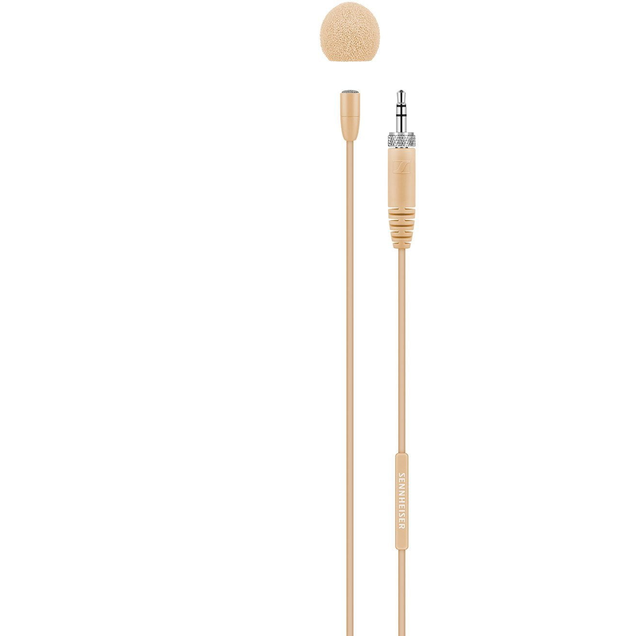 Sennheiser | MKE ESSENTIAL OMNI-BEIGE - Lavaliere microphone, omnidirectional, 3.5mm EW jack, beige