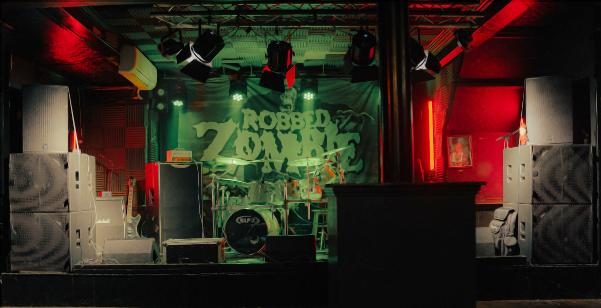 Live Music Venue Featuring Martin Audio Speakers