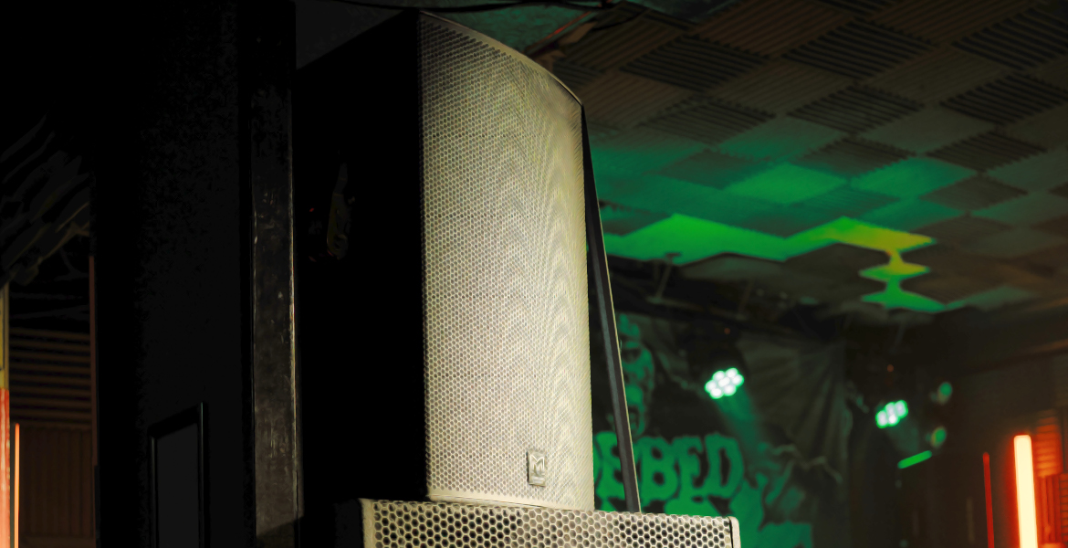 Live Music Venue Featuring Martin Audio Speakers