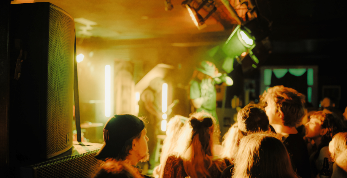 Live Music Gig Featuring Martin Audio Speakers